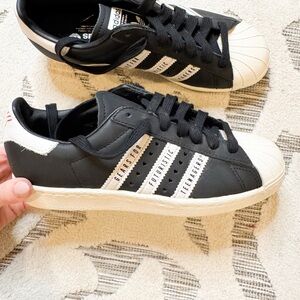 Adidas Black and White Sneakers